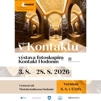 Výstava fotografií fotoskupiny Kontakt Hodonín. Vernisáž proběhne 6. 8. v 17:00.